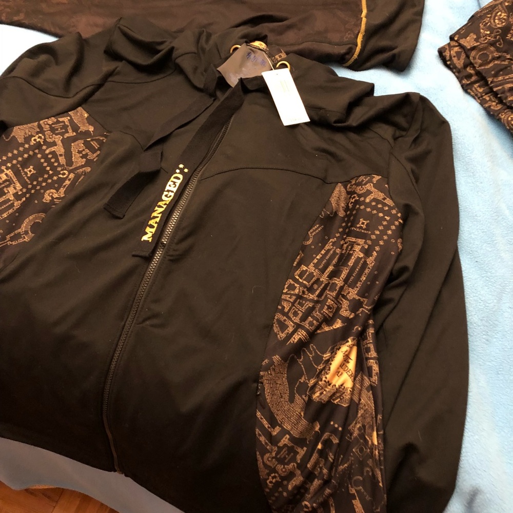 Harry Potter Marauder’s Map jacket/ activewear